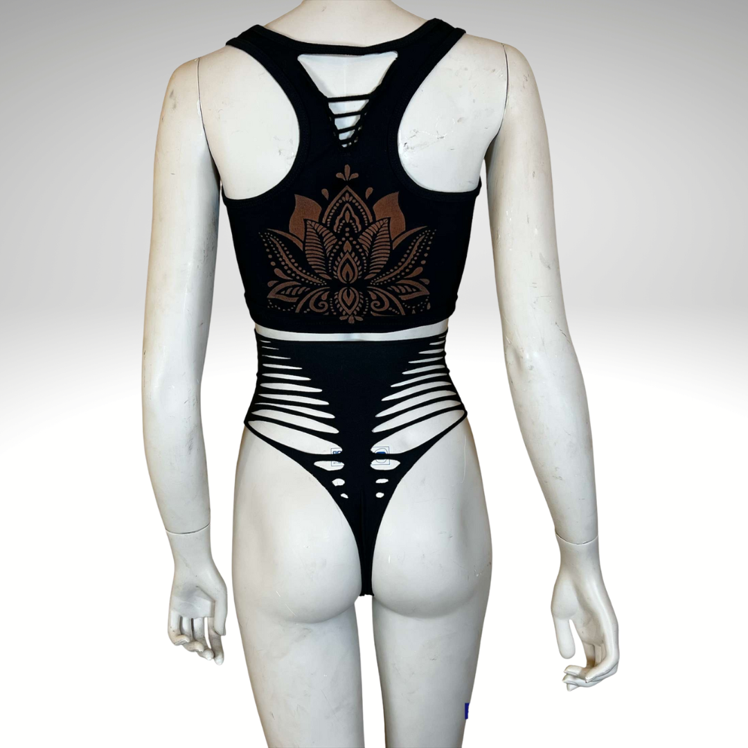 High Waisted Sexy Festival Shorts * Rave Thong