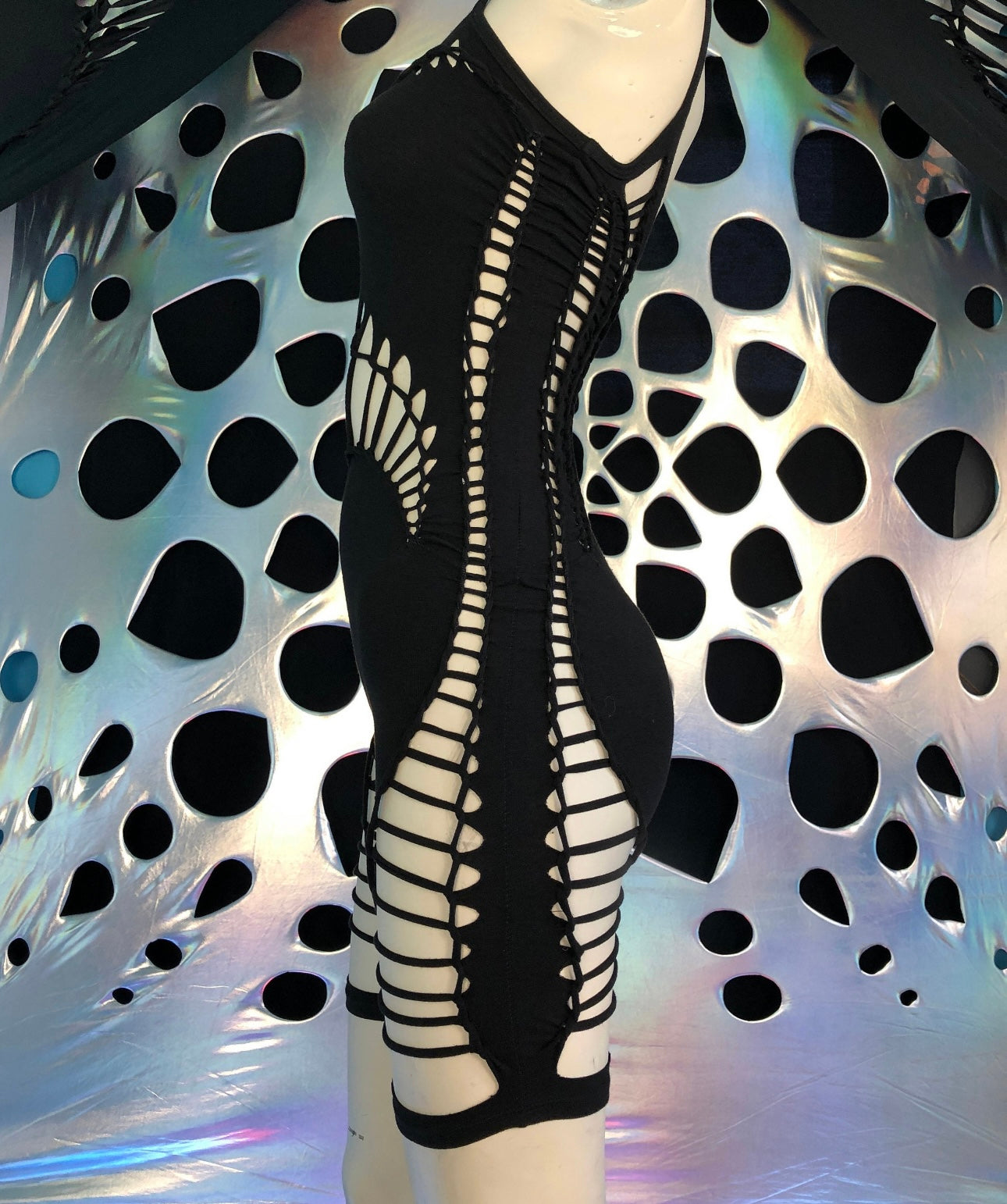 Slit Weave Festival Bodysuit