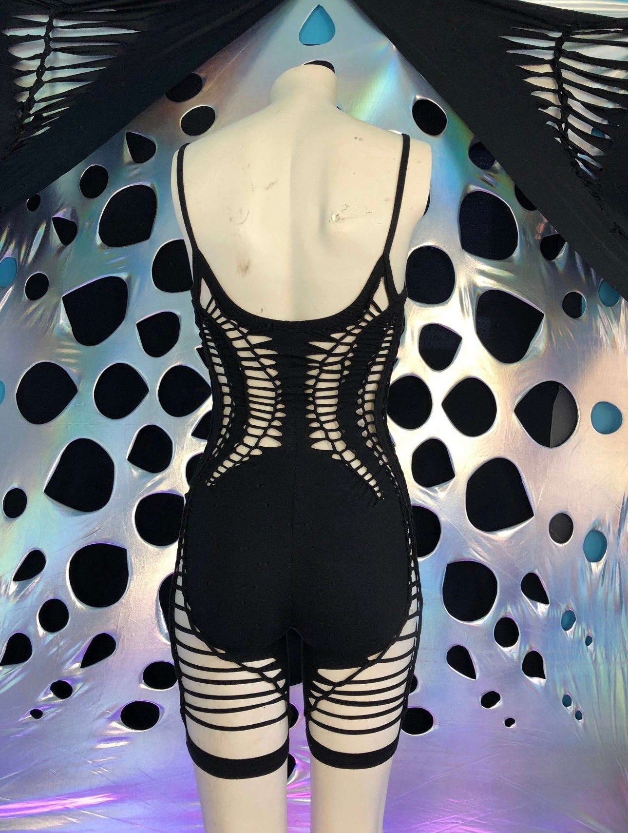 Slit Weave Festival Bodysuit