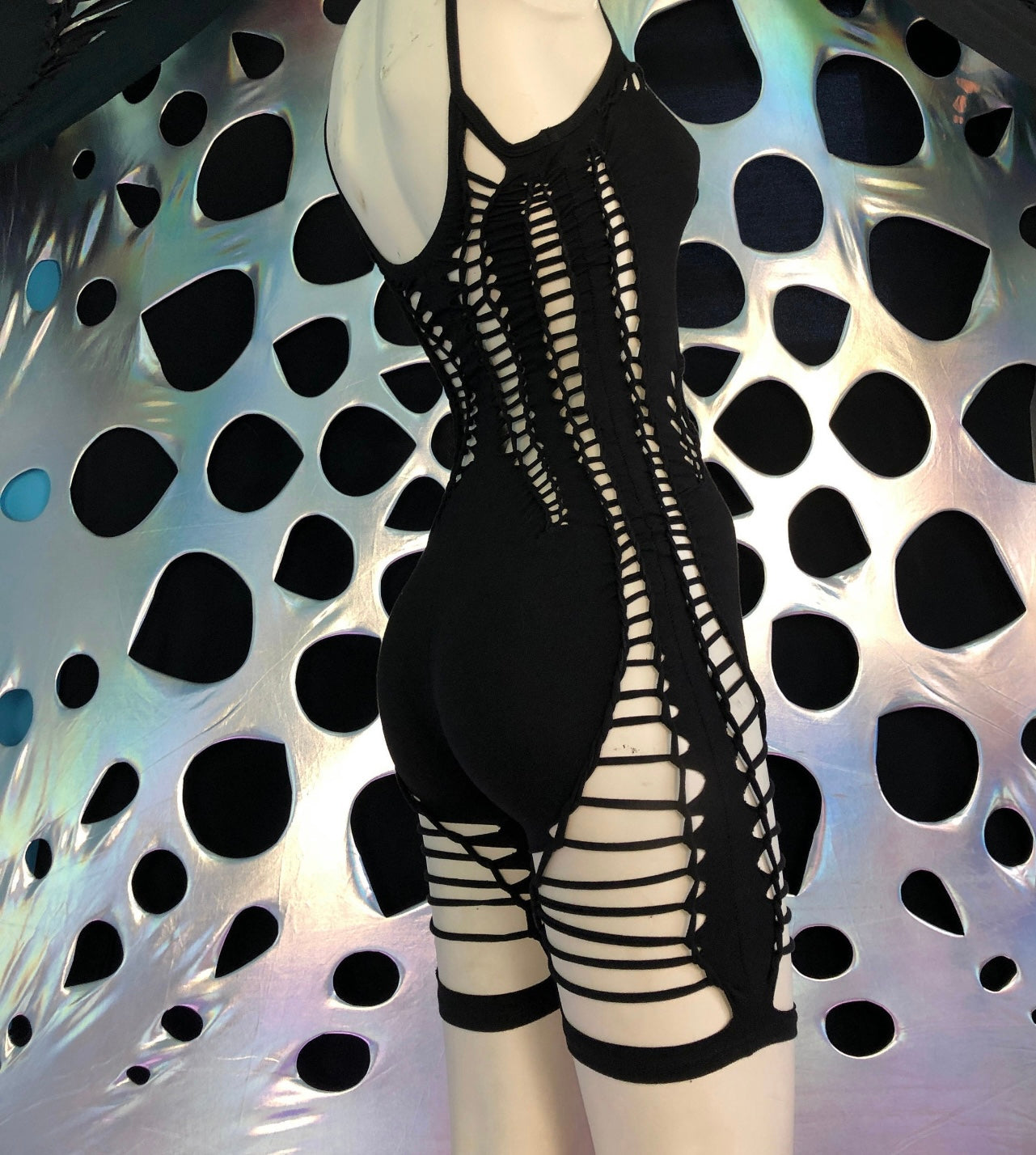 Slit Weave Festival Bodysuit