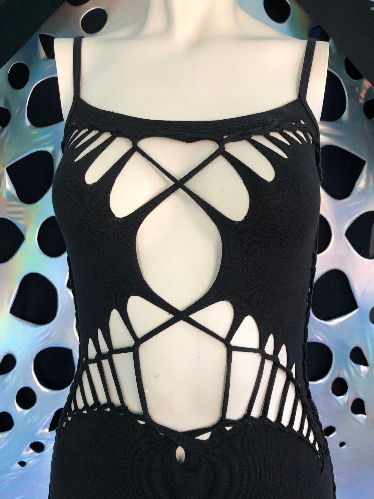 Slit Weave Festival Bodysuit
