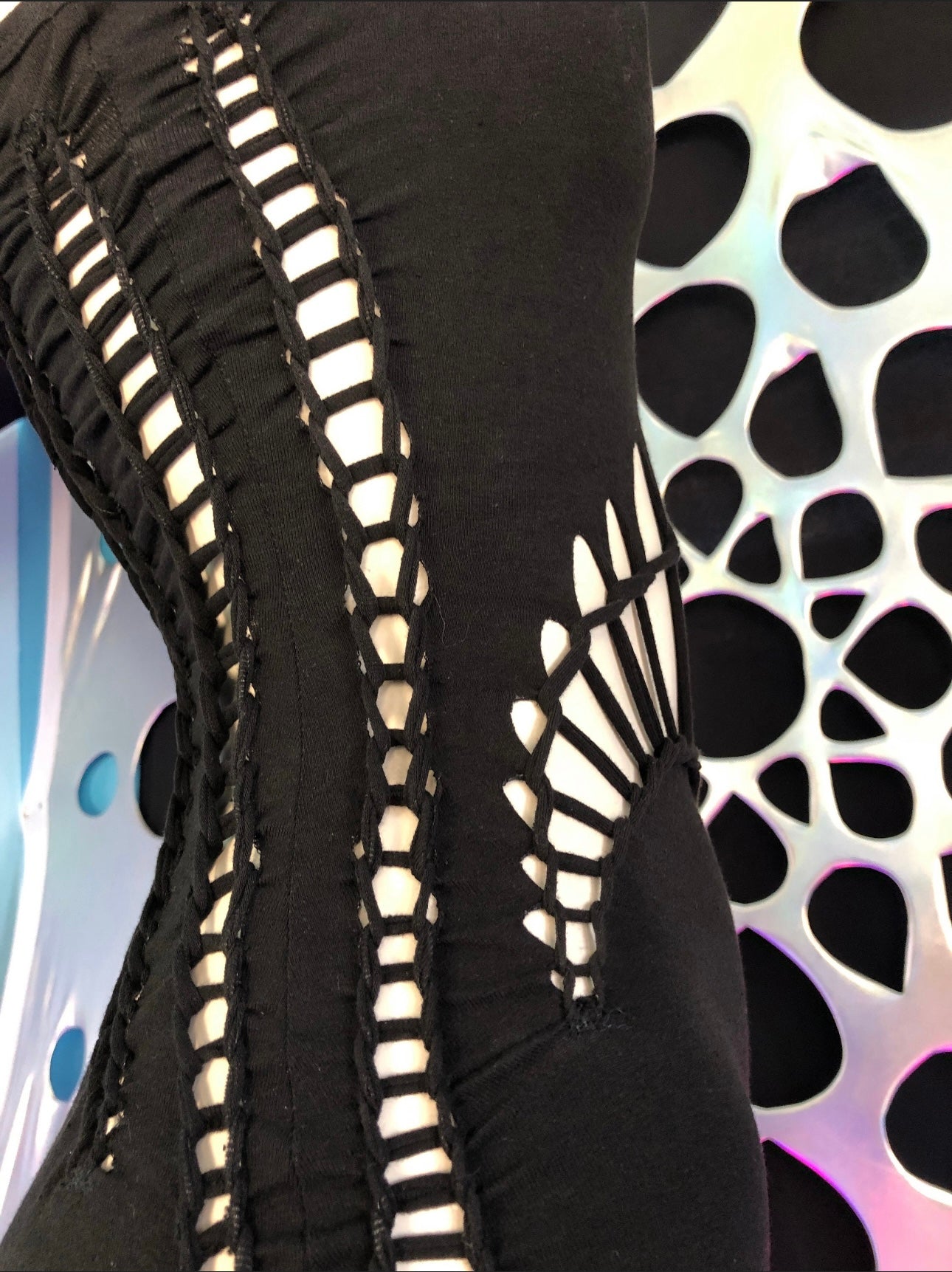 Slit Weave Festival Bodysuit