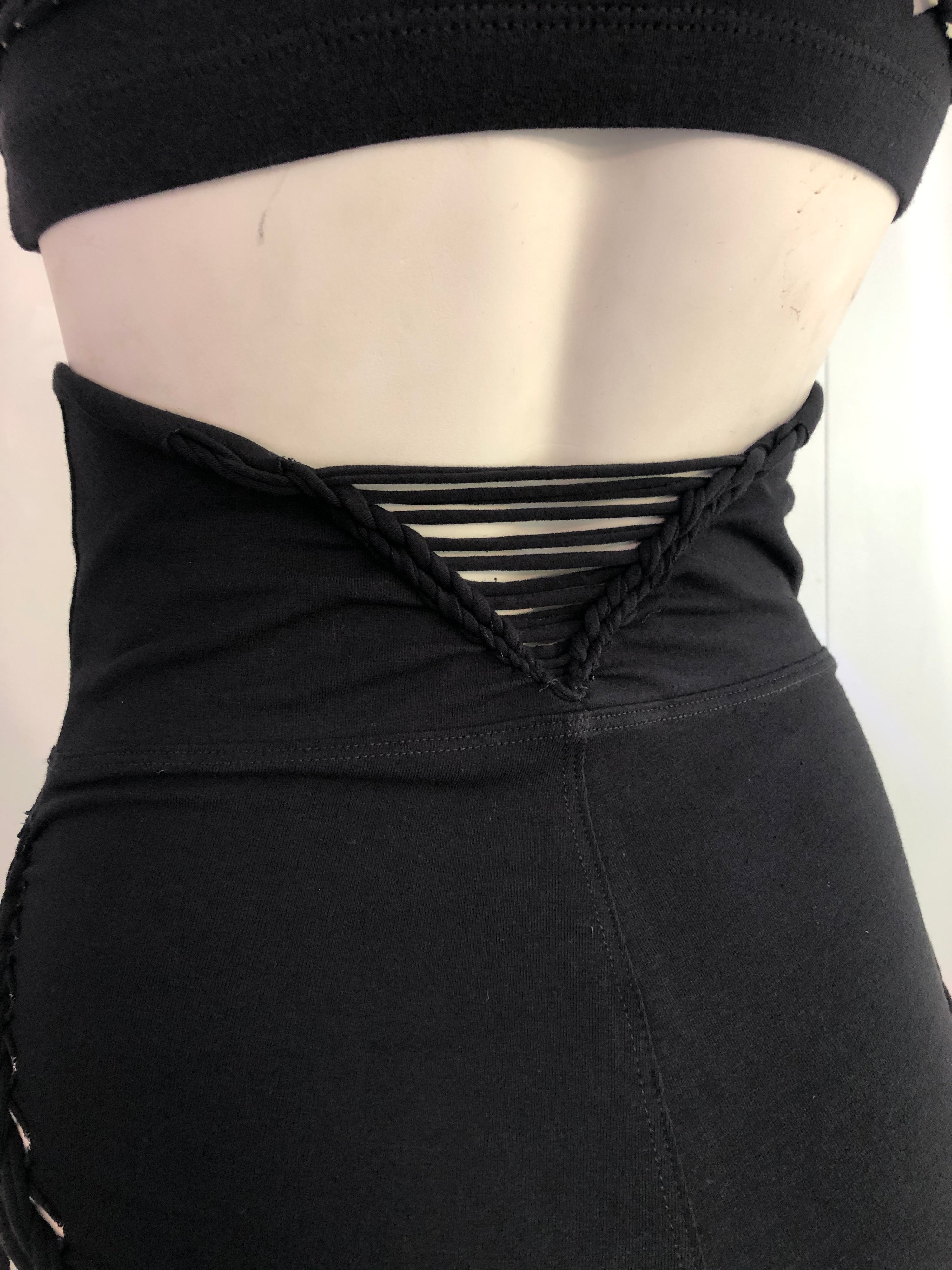 Slit Weave High Waisted Shorts