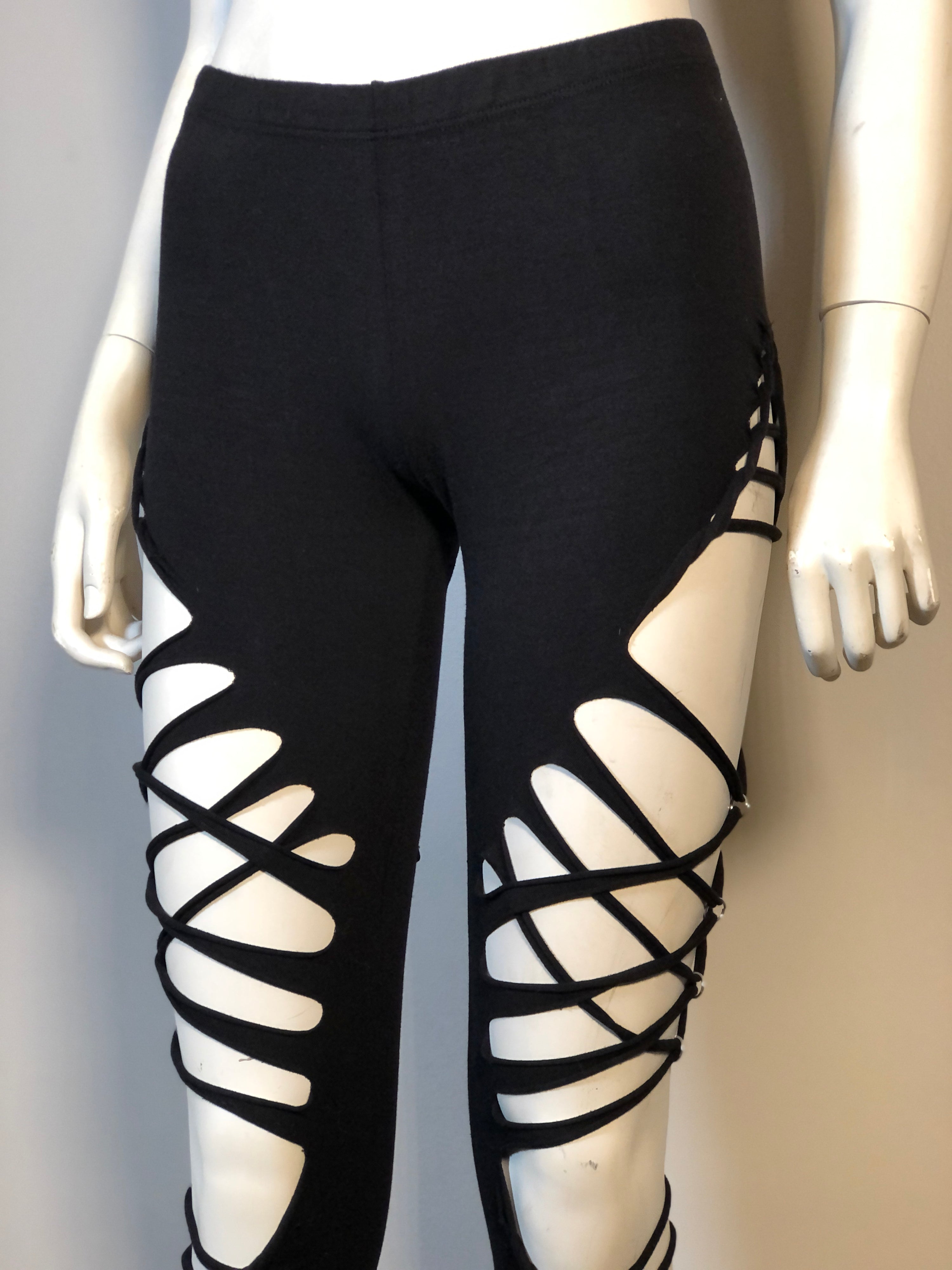 Slit Weave Luna Leggings