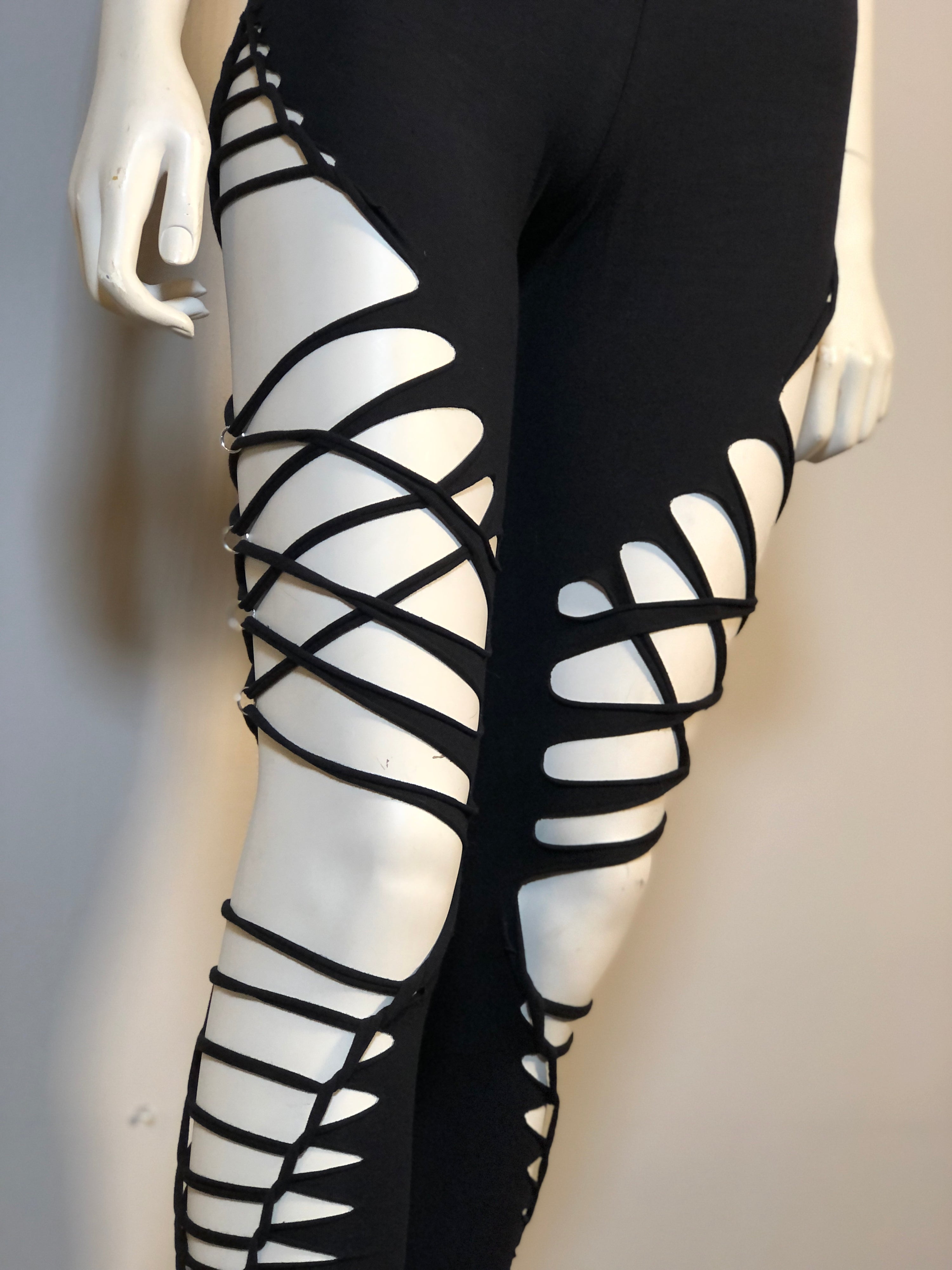 Slit Weave Luna Leggings