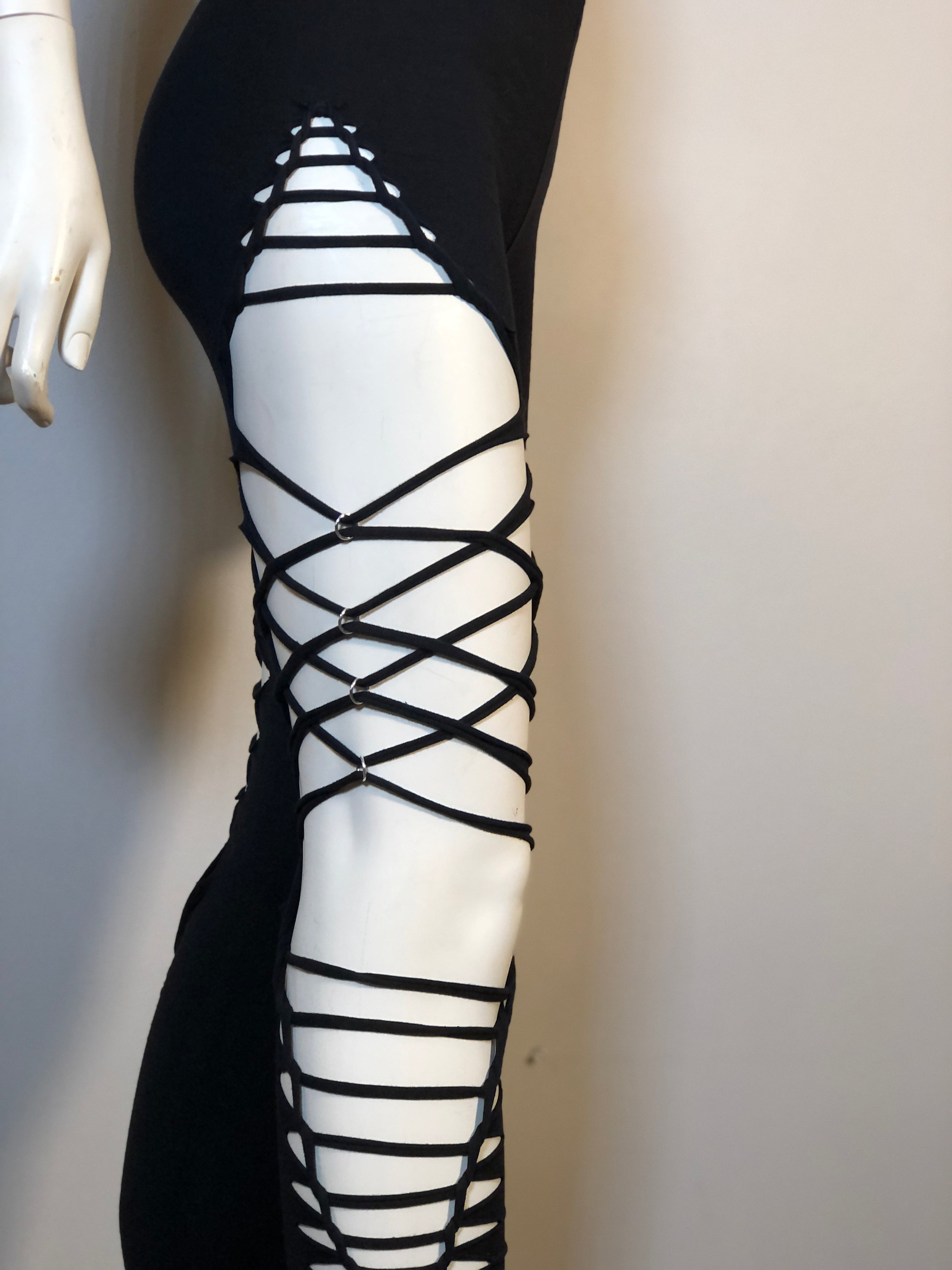 Slit Weave Luna Leggings