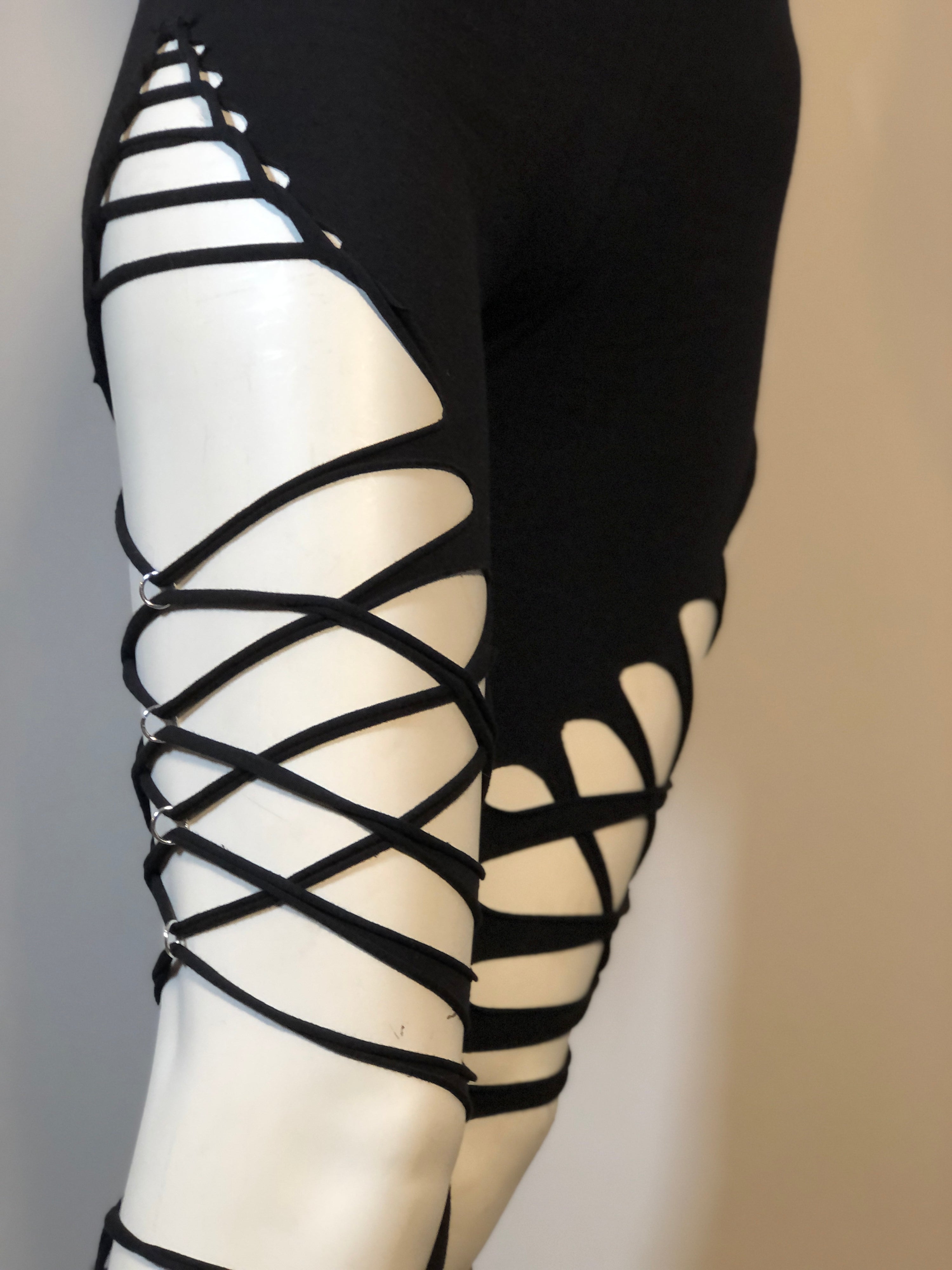 Slit Weave Luna Leggings