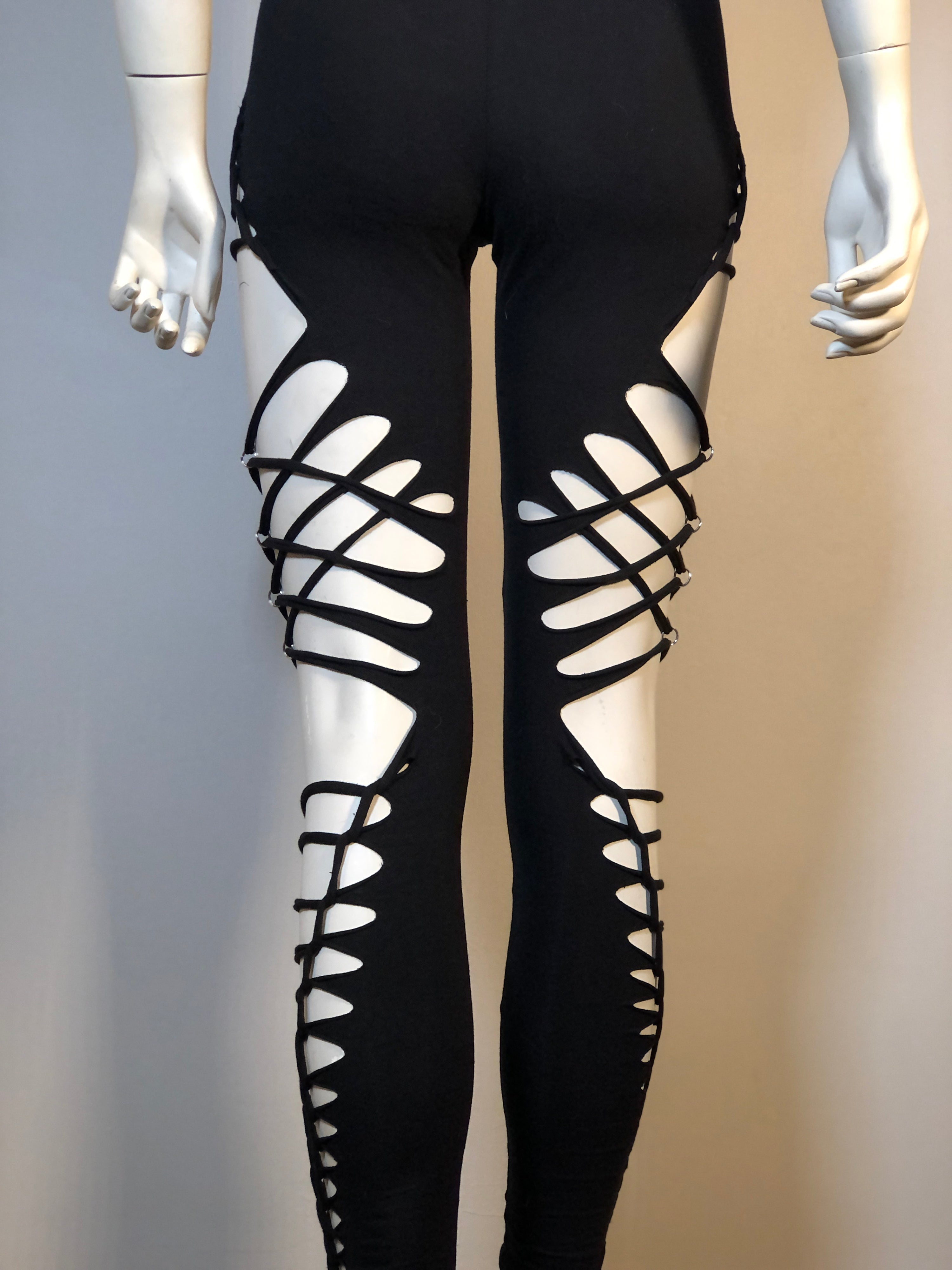 Slit Weave Luna Leggings