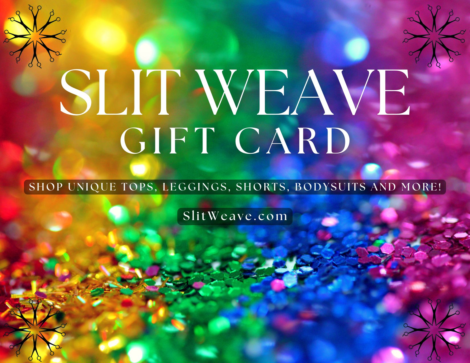 Slit Weave Gift Cards for $35 - $150