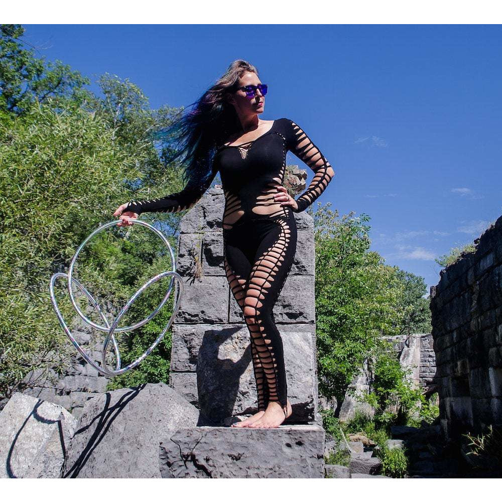 Long Sleeve Braided Burner Catsuit
