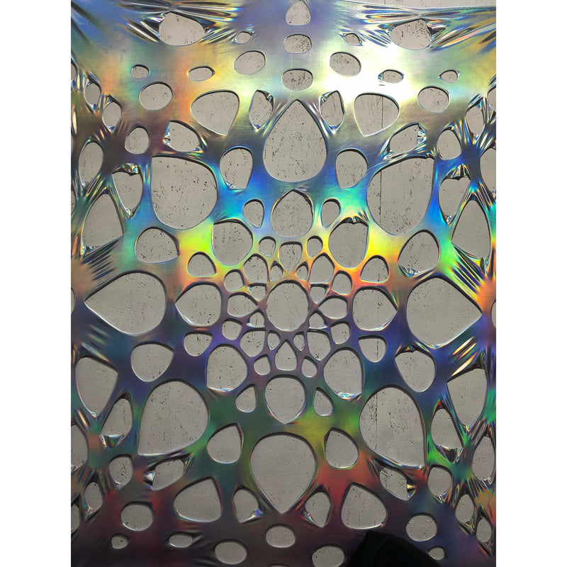 Holographic Silver Tapestry - Festival Decoration