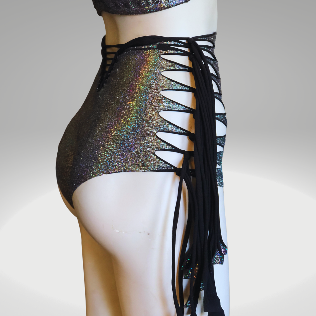 Holographic Booty shorts