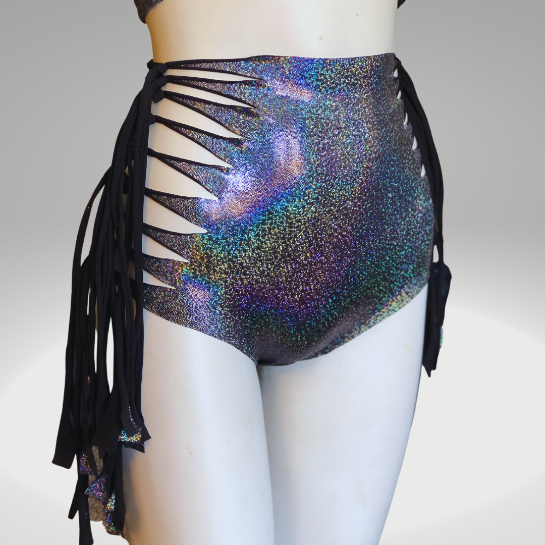 Holographic Booty shorts