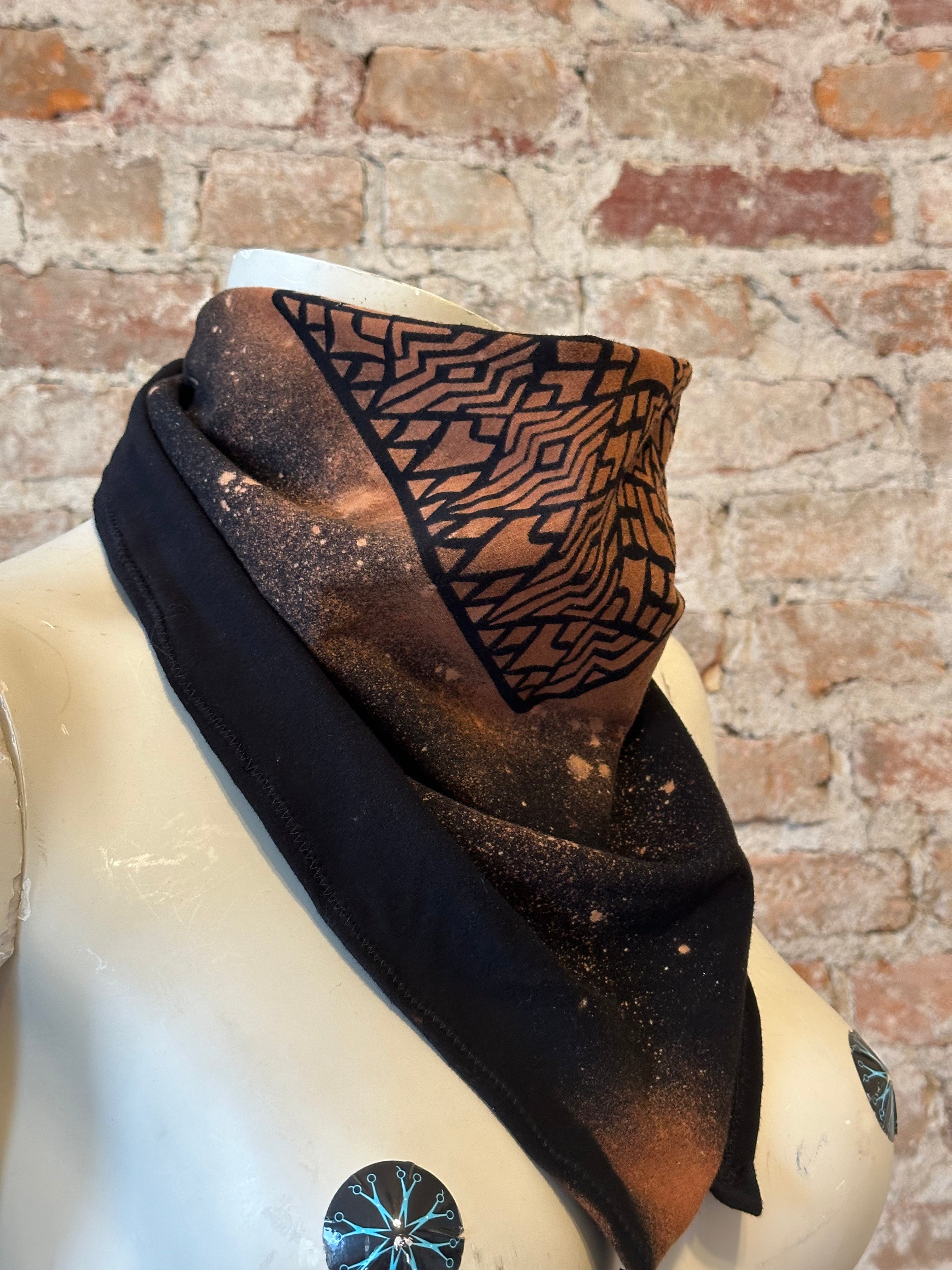 Diamond Vision Bleach Dyed Shifter Bandana