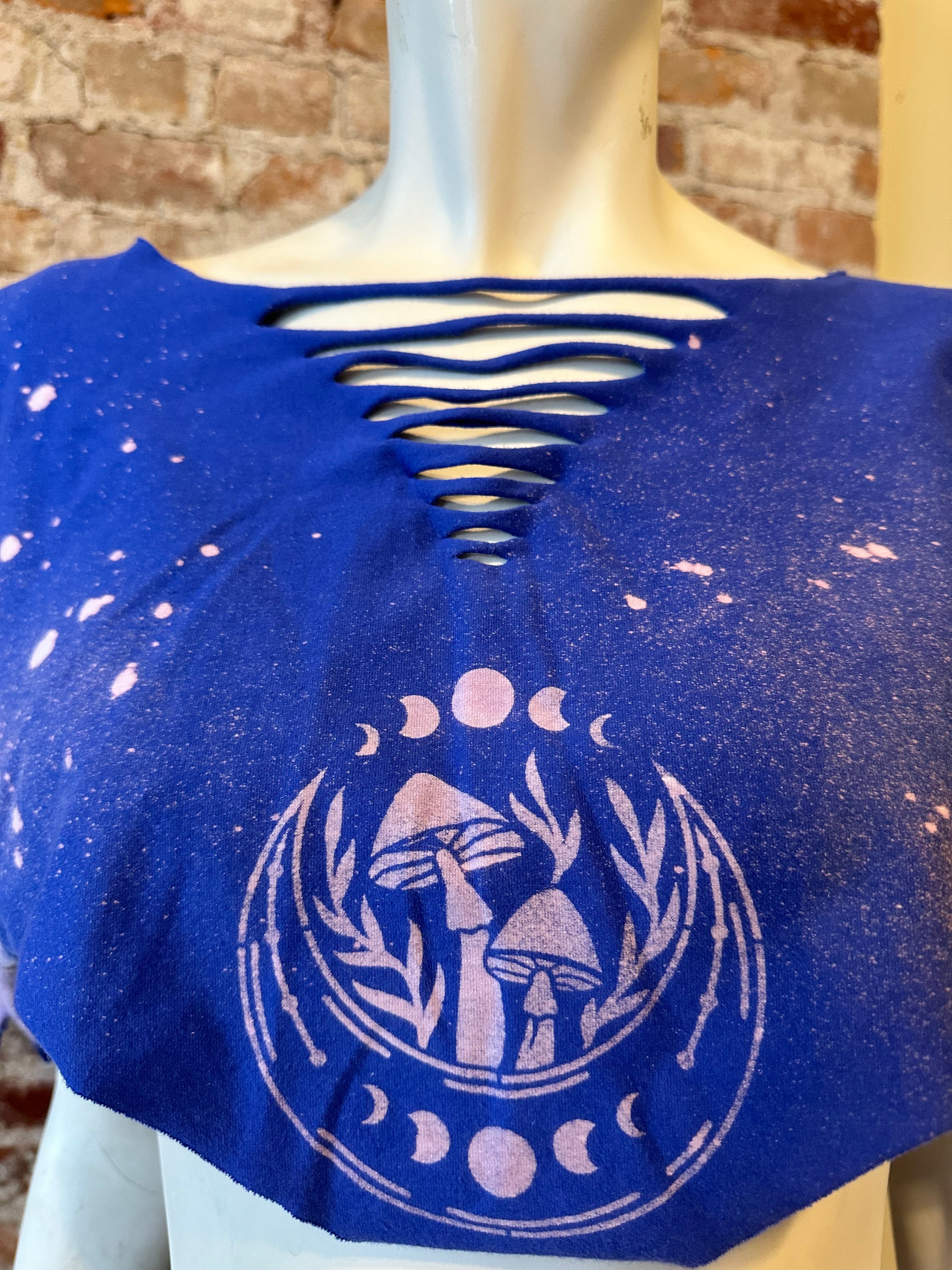 Mystic Bleach Dyed Shifter Shawl