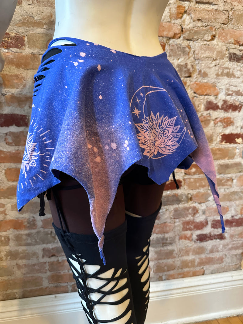 Mystic Bleach Dyed Shifter Shawl