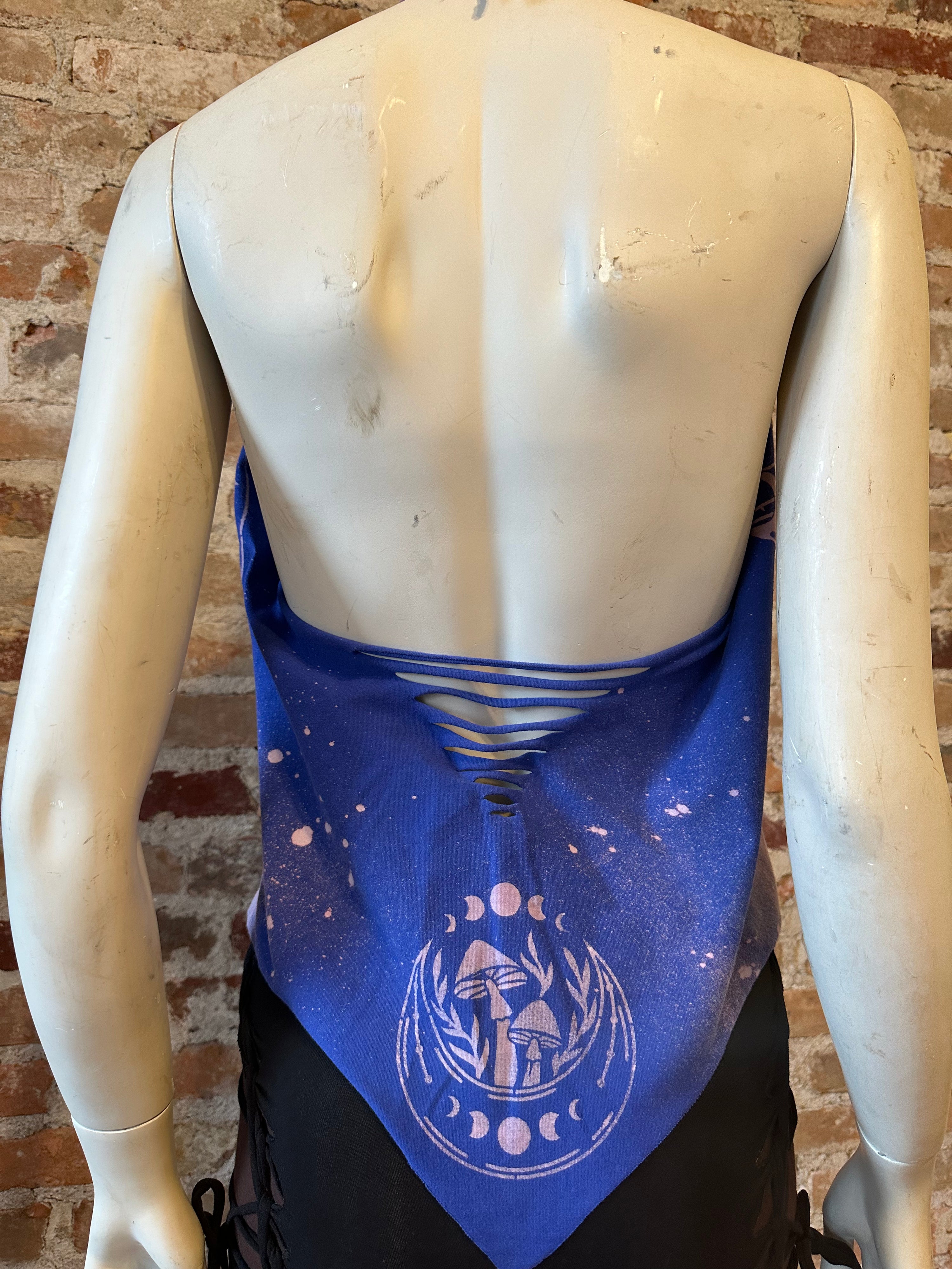 Mystic Bleach Dyed Shifter Shawl