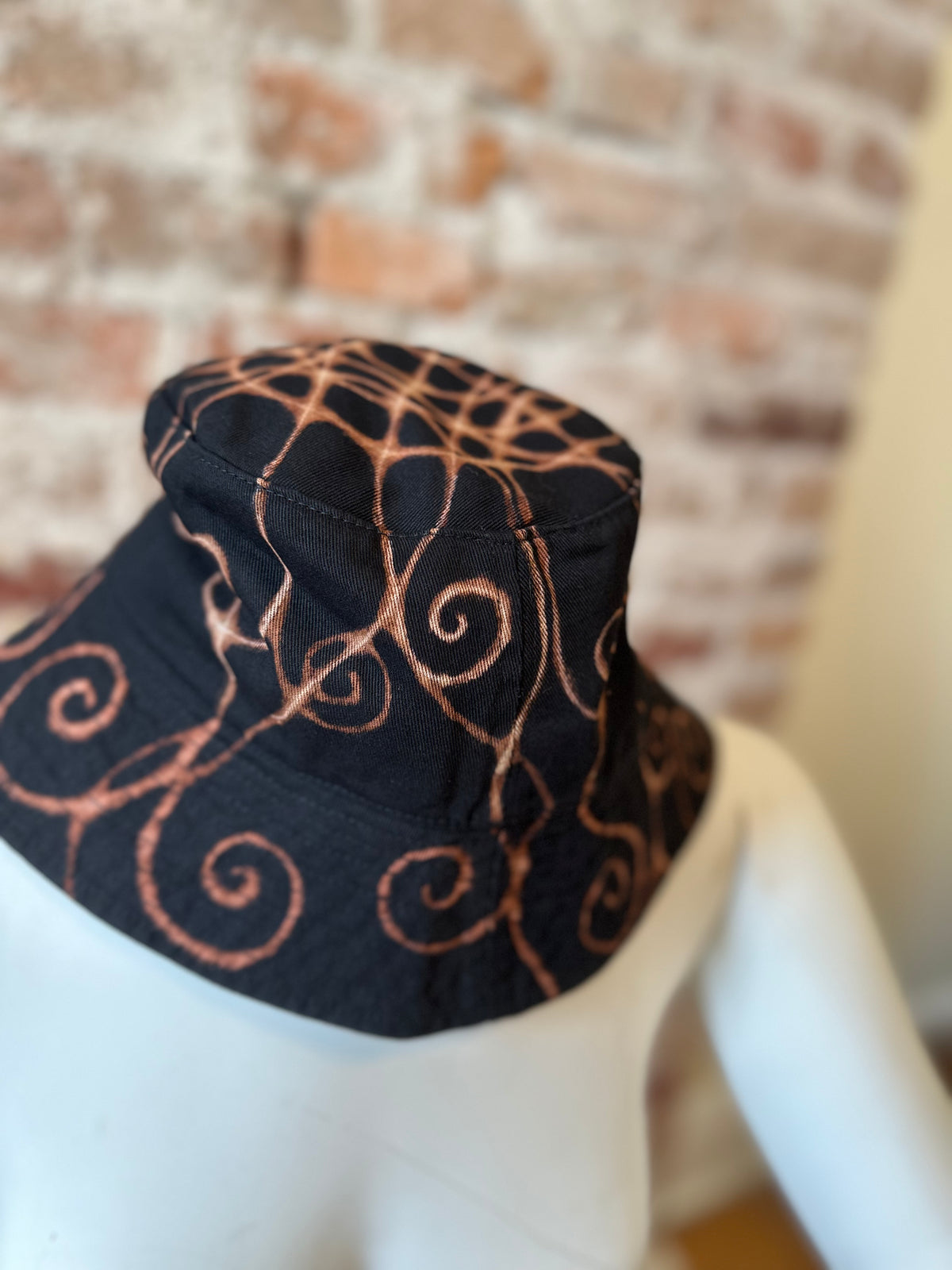 Vortex Bleached Bucket Hat