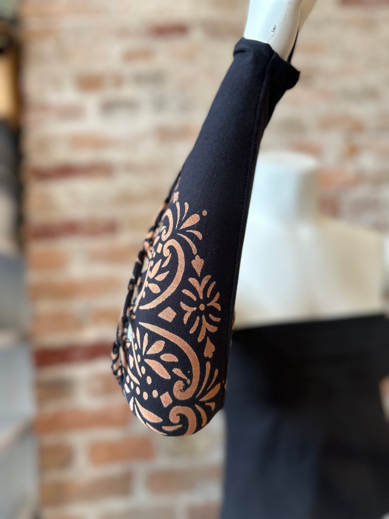 Mandala Bloom Bleached Gauntlets