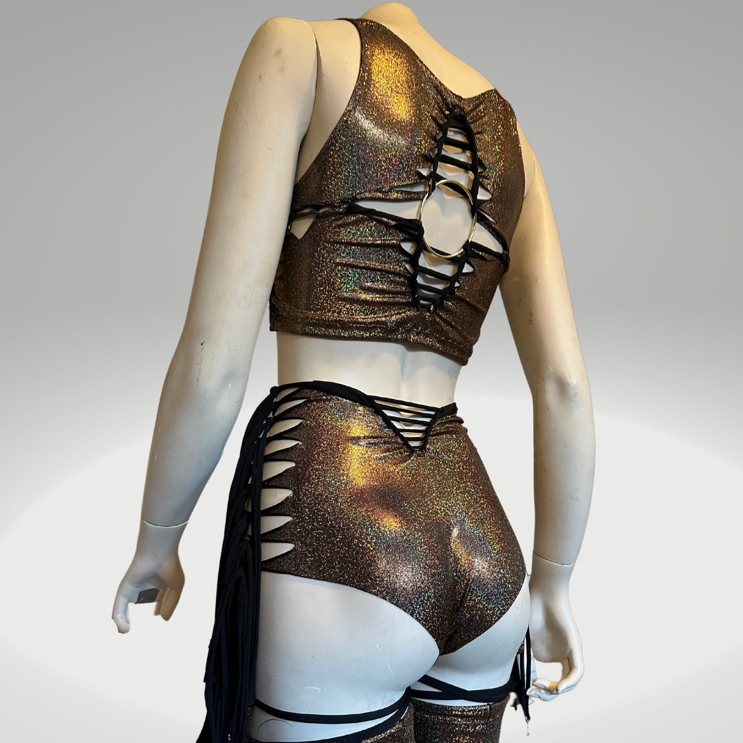Holographic Booty shorts