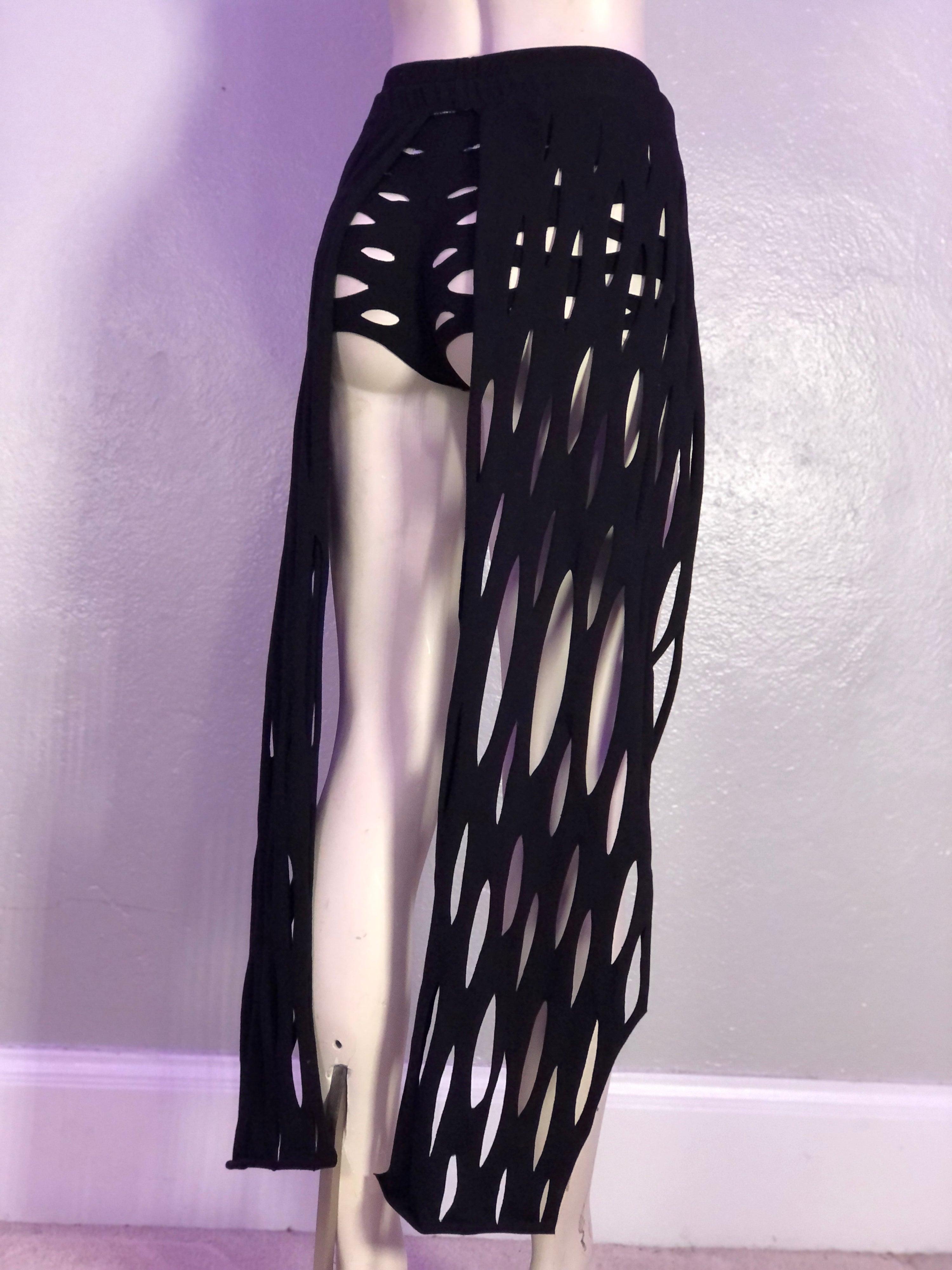 Multi-Way Slit Skirt and Shirt