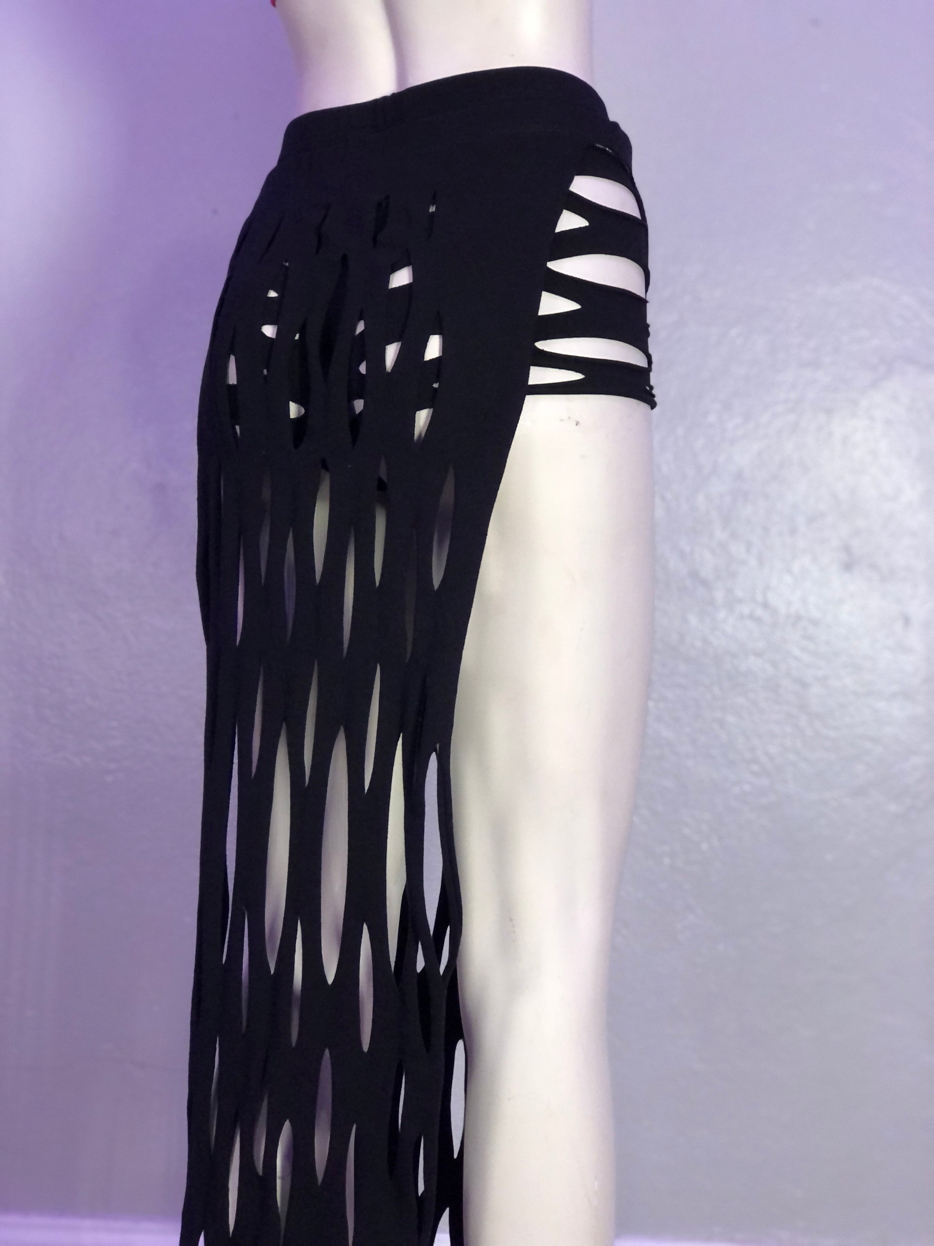 Multi-Way Slit Skirt and Shirt