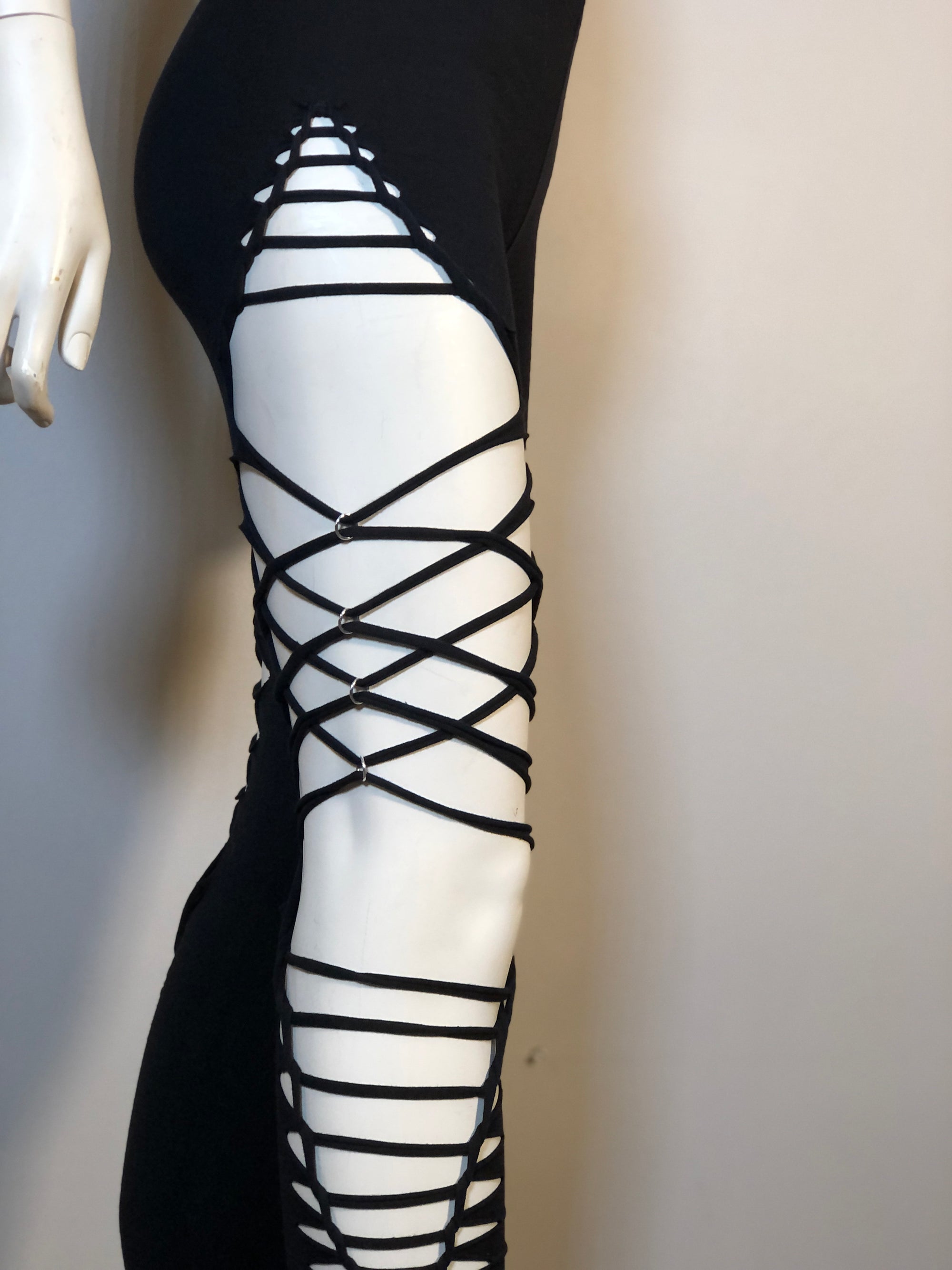 ☀️SunnyDaze☀️  Slit weave leggings available on my website