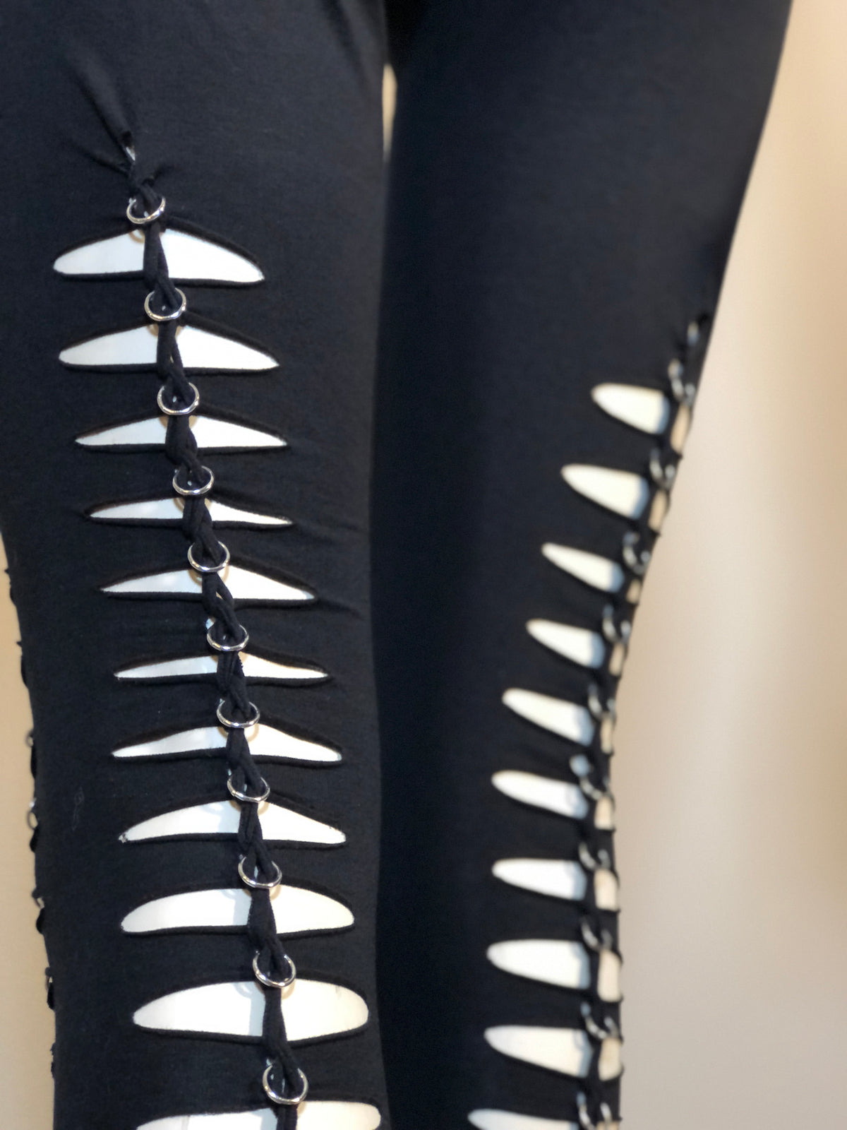 Pierced Rogue Braided Leggings