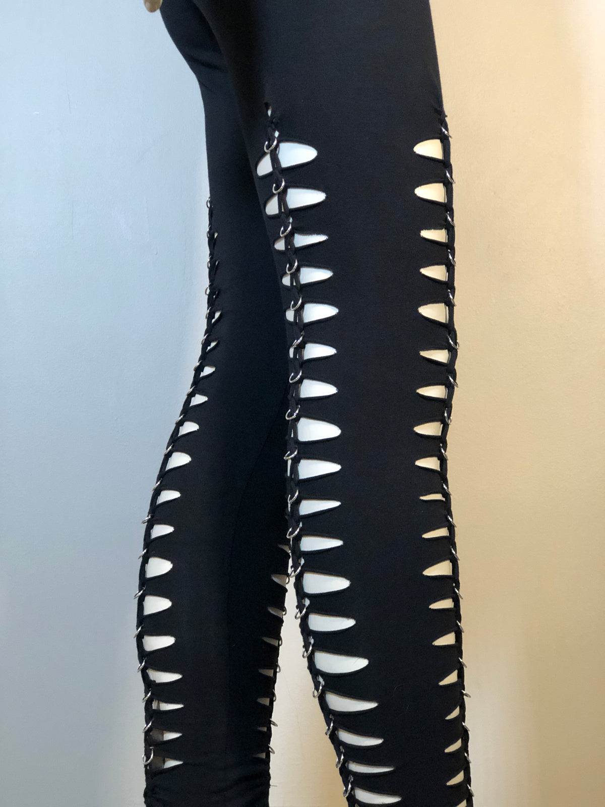 Pierced Rogue Braided Leggings