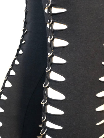 Pierced Rogue Braided Leggings