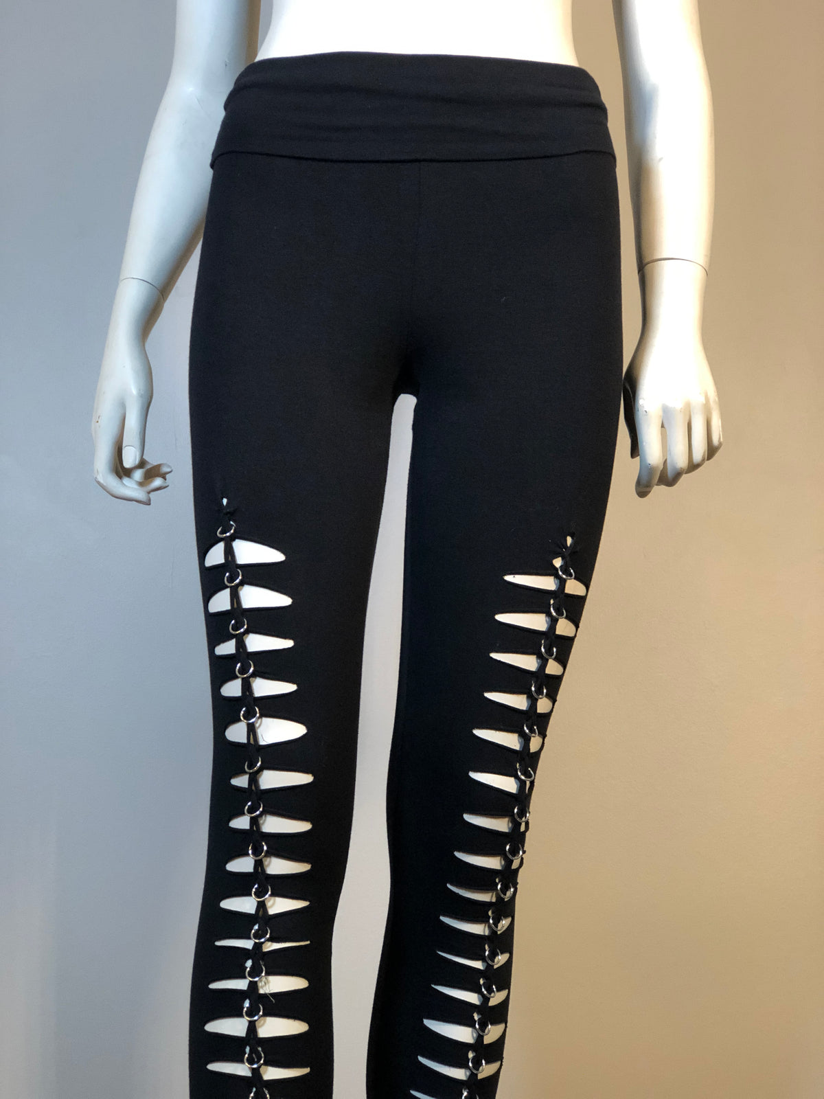 Pierced Rogue Braided Leggings