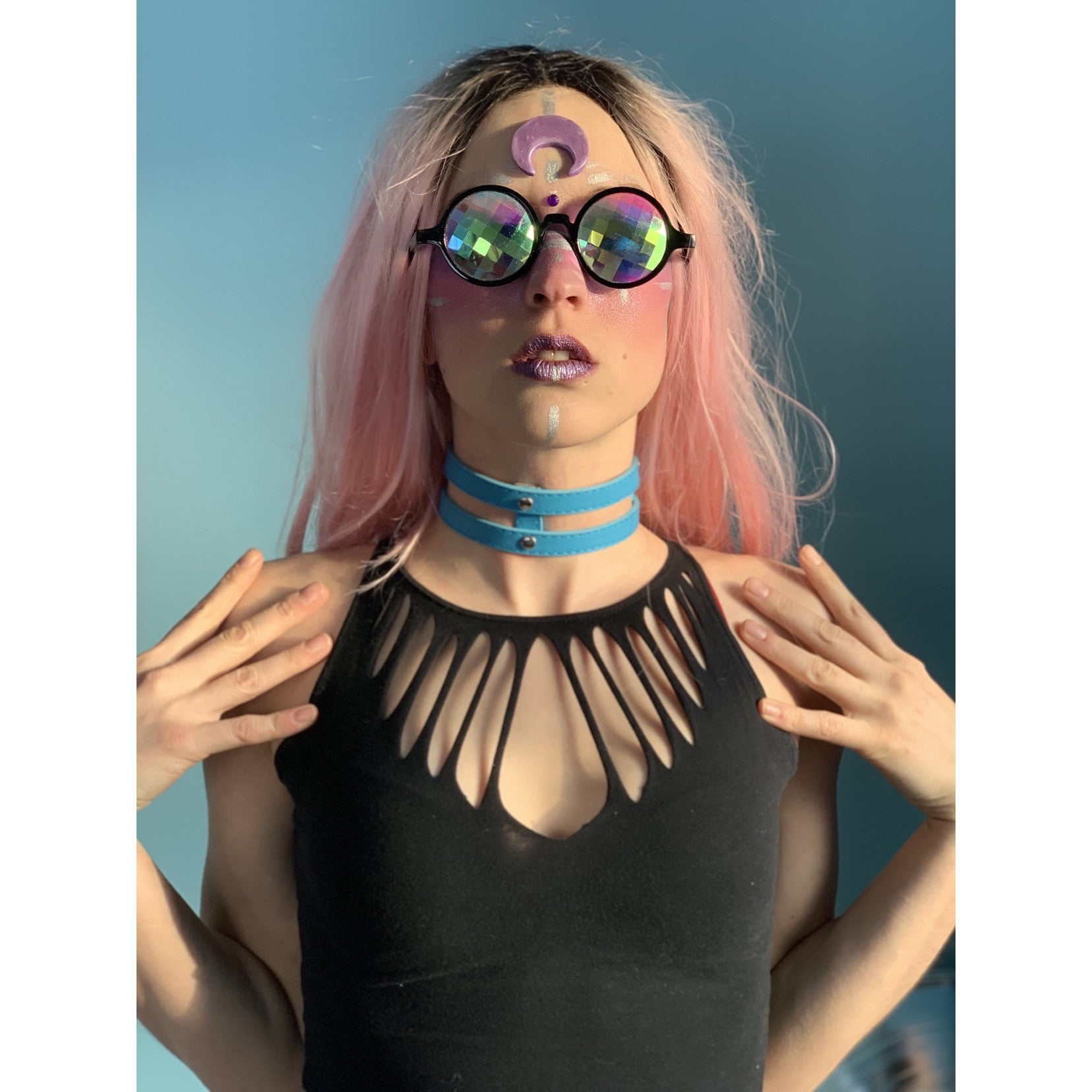 Simple Slit Weave Bralette