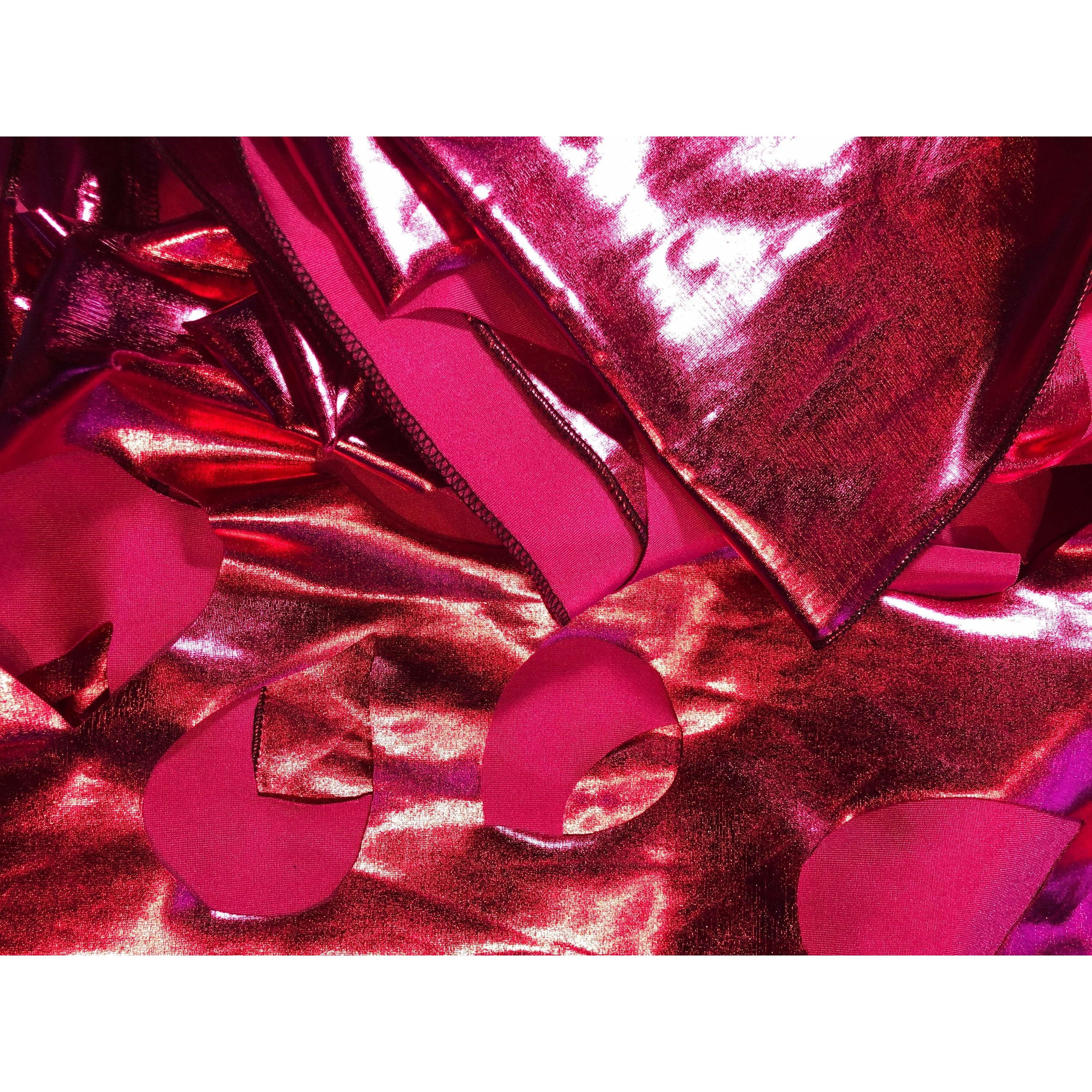 Holographic Silver Tapestry - Festival Decoration