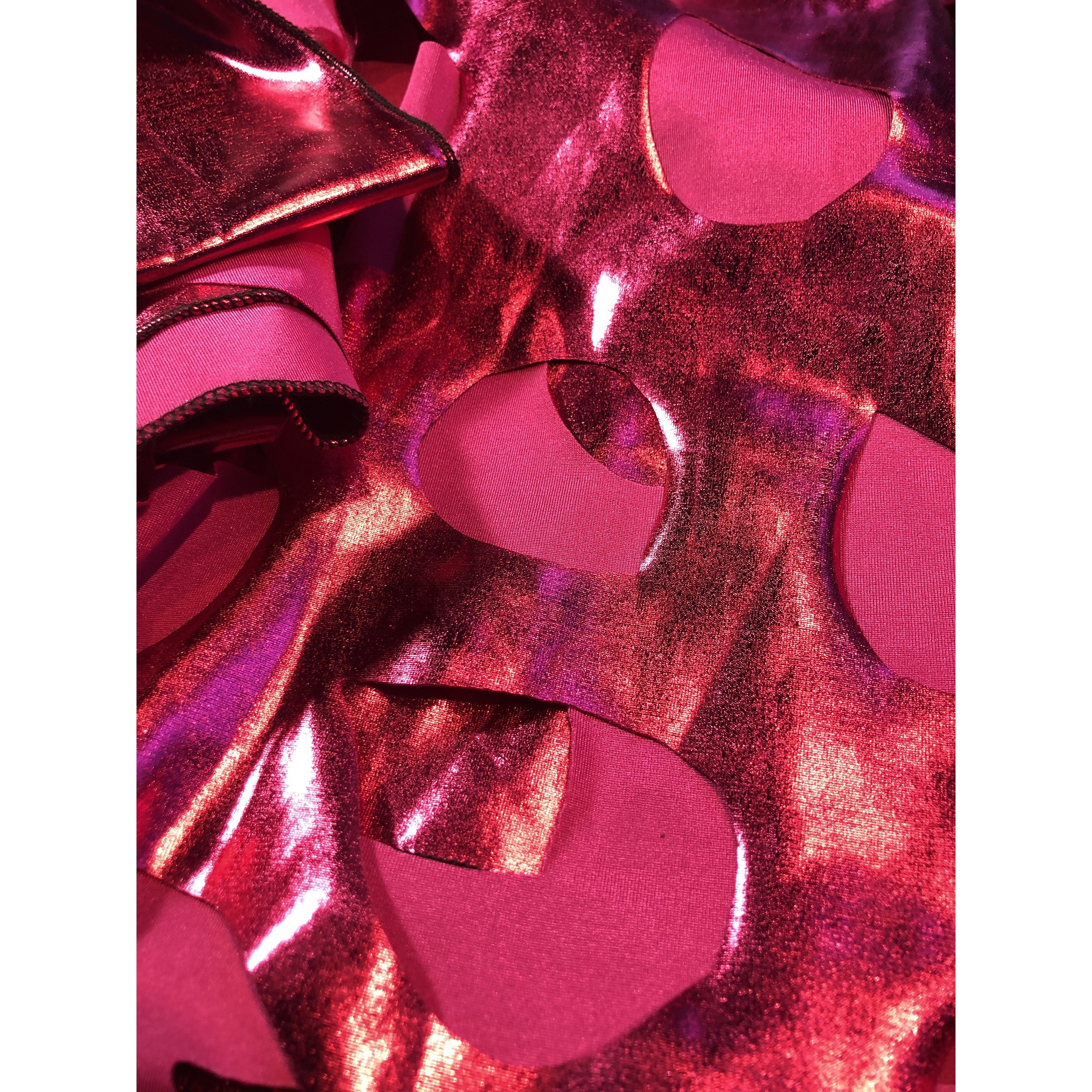 Holographic Silver Tapestry - Festival Decoration